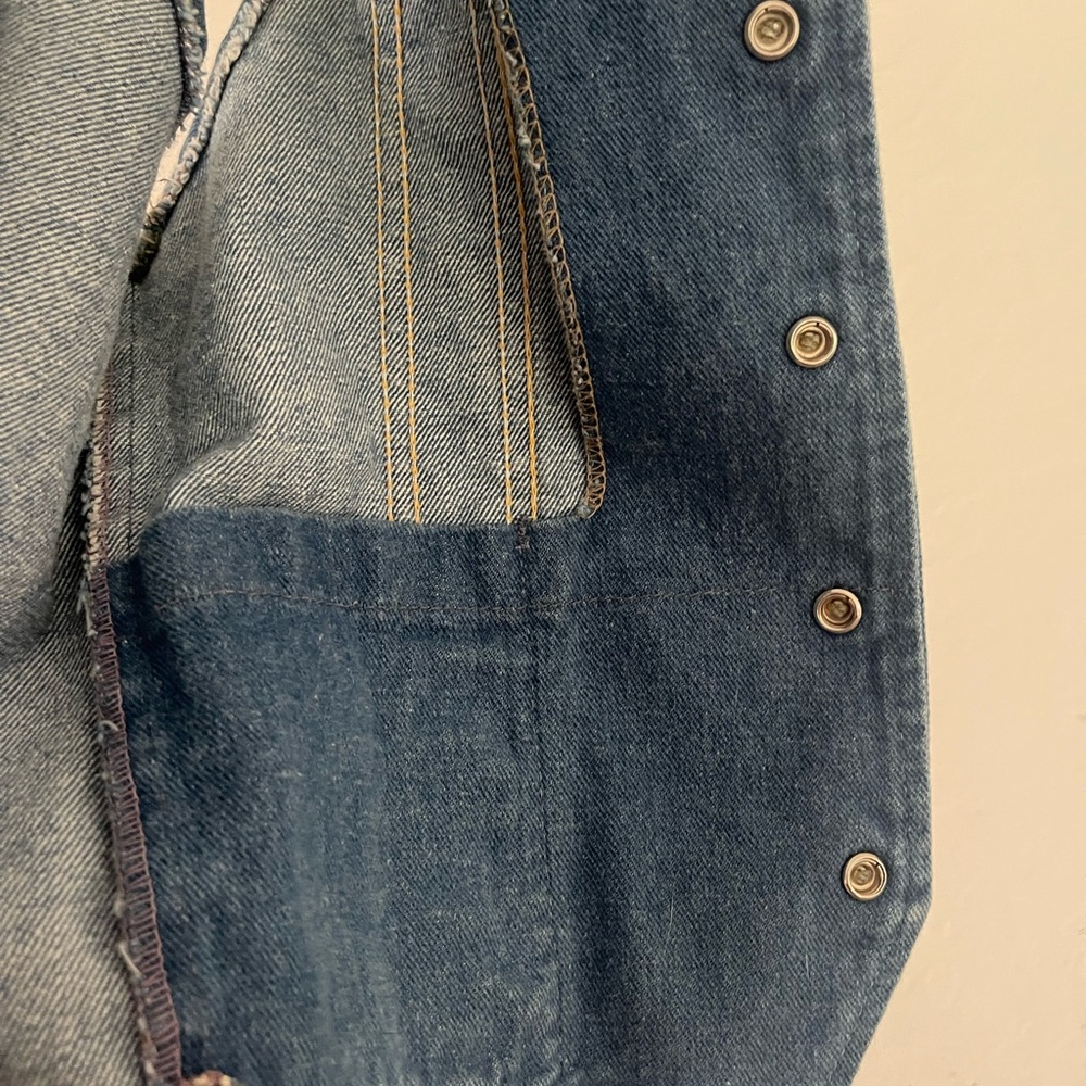 Vintage Denim Vest - Picture 3 of 6